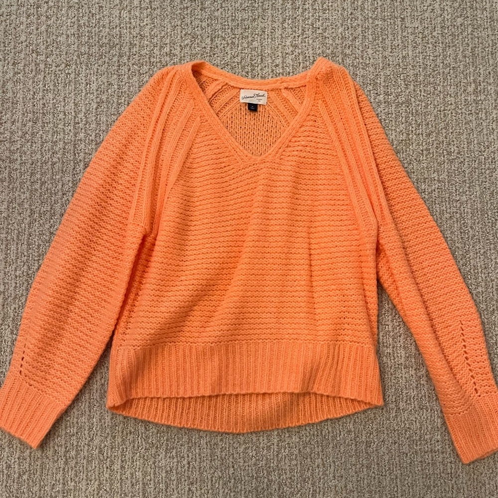 Universal Thread Orange Knit Sweater